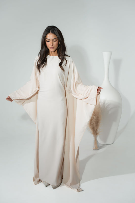 Kaftan Dress - Beige