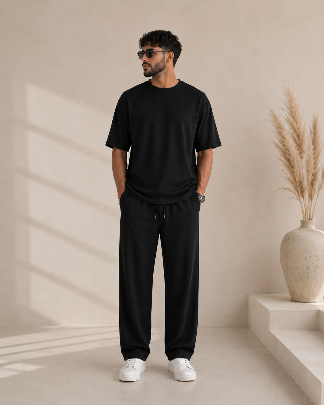 Black Premium Lounge-Set