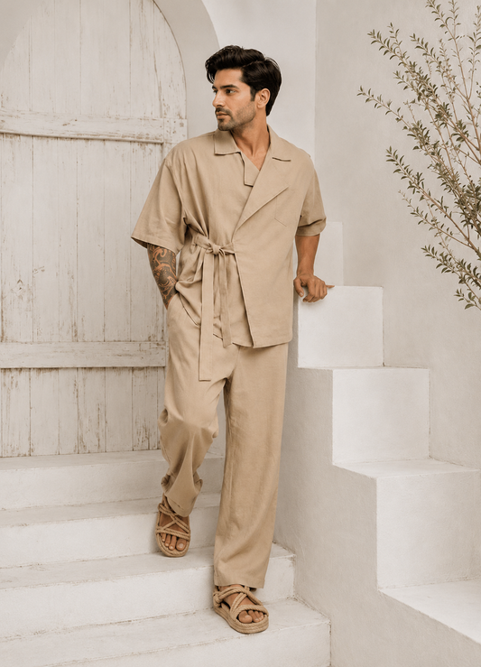 Premium Beige Lounge-Set