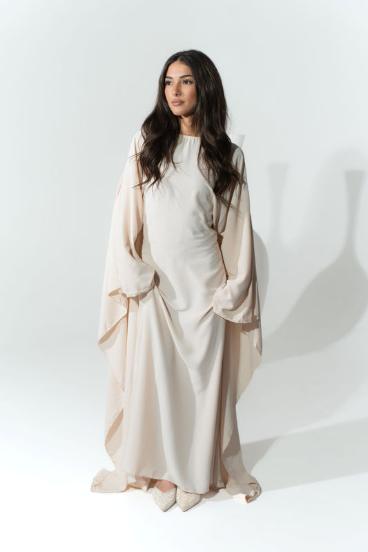 Kaftan Dress - Beige